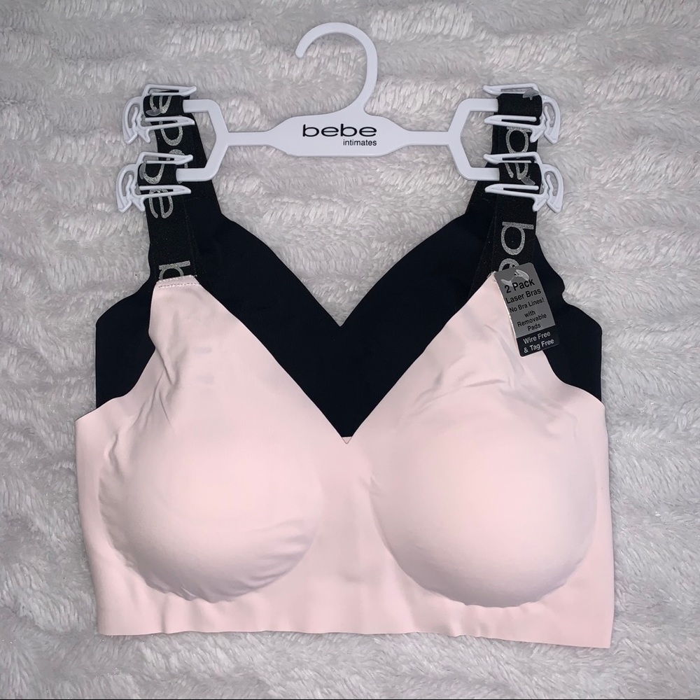 💖Bebe Intimates 2-Pack Seamless Bras🖤